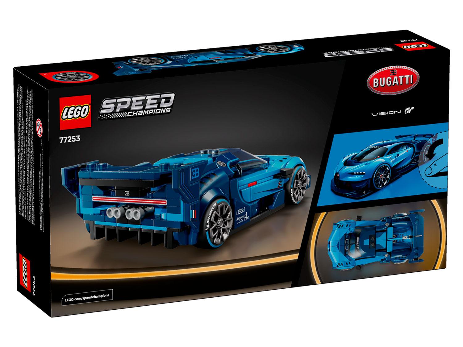 Конструктор LEGO Speed Champions Bugatti Vision GT 77253 284 дет. - фото 8