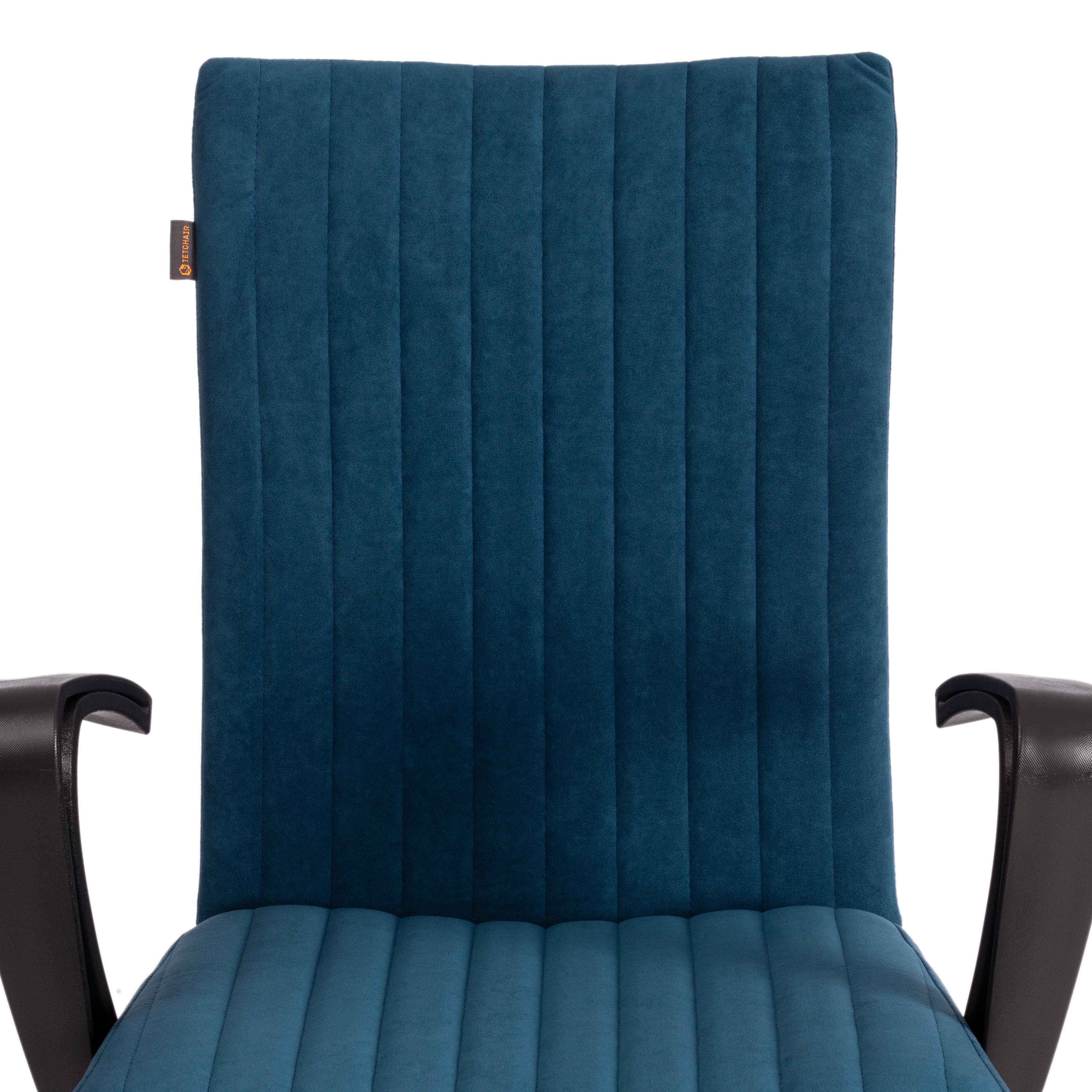 Компьютерное кресло TETCHAIR SPARK флок , синий - фото 15