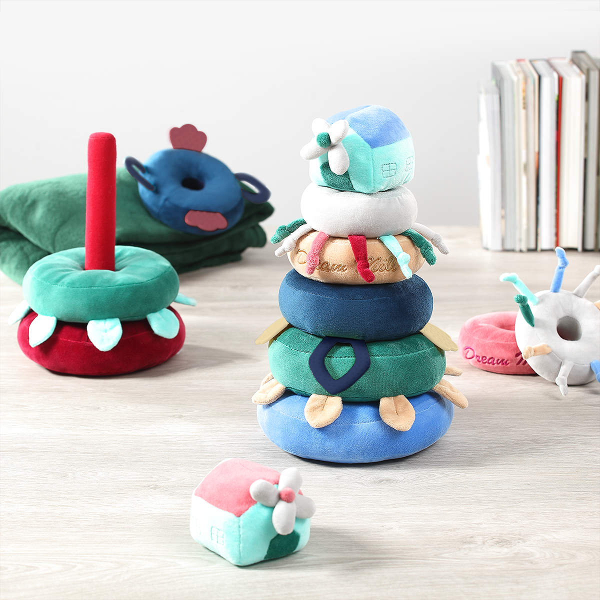 Игрушка Babyono пирамидка - фото 7