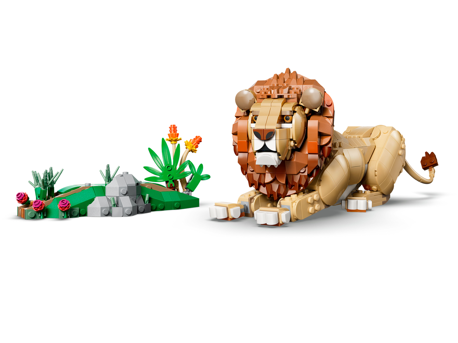 Конструктор LEGO Creator Величественный лев 839 дет. - фото 8