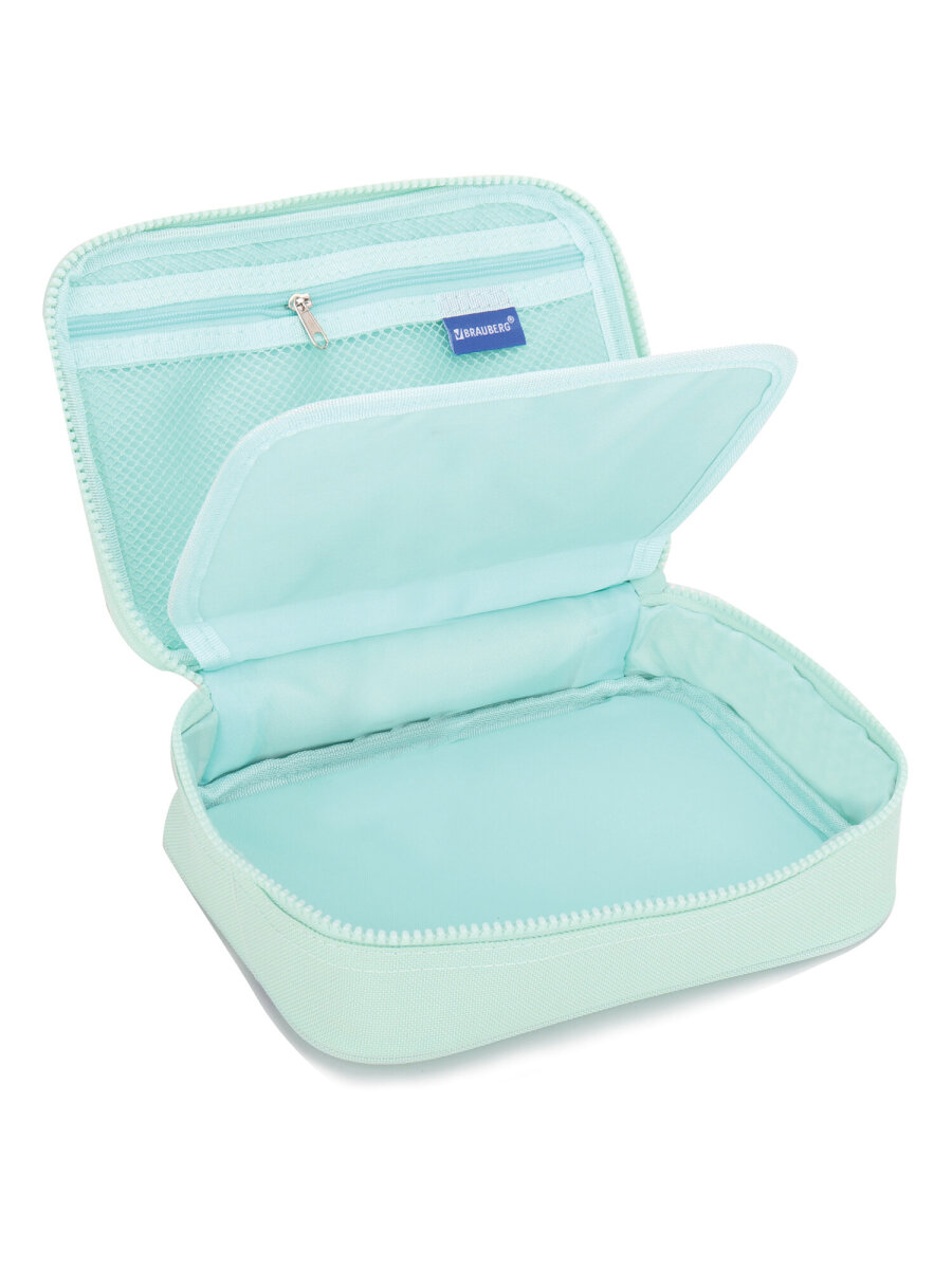 Пенал Brauberg большой на молнии органайзер - фото 10