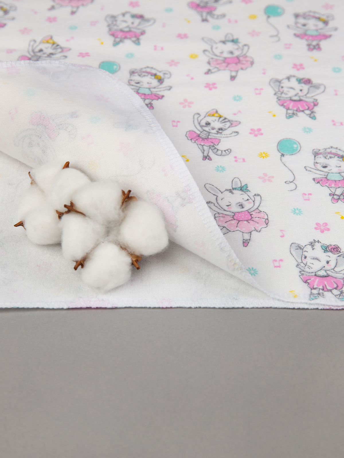 Пелёнка Чудо-Чадо фланель 90х120 см 2 шт. - фото 21