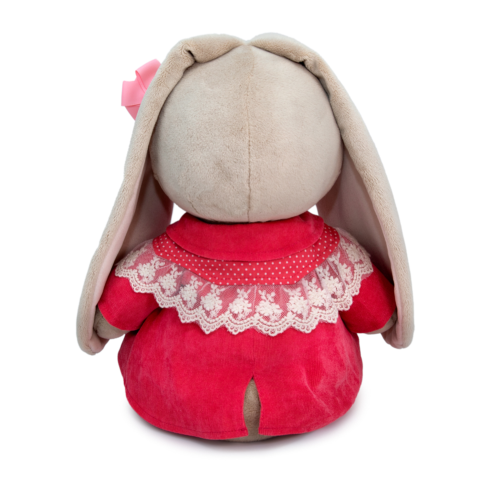 Мягкая игрушка BUDI BASA Зайка Ми Большой в коралловом пальто 34 см SidL-516 - фото 3