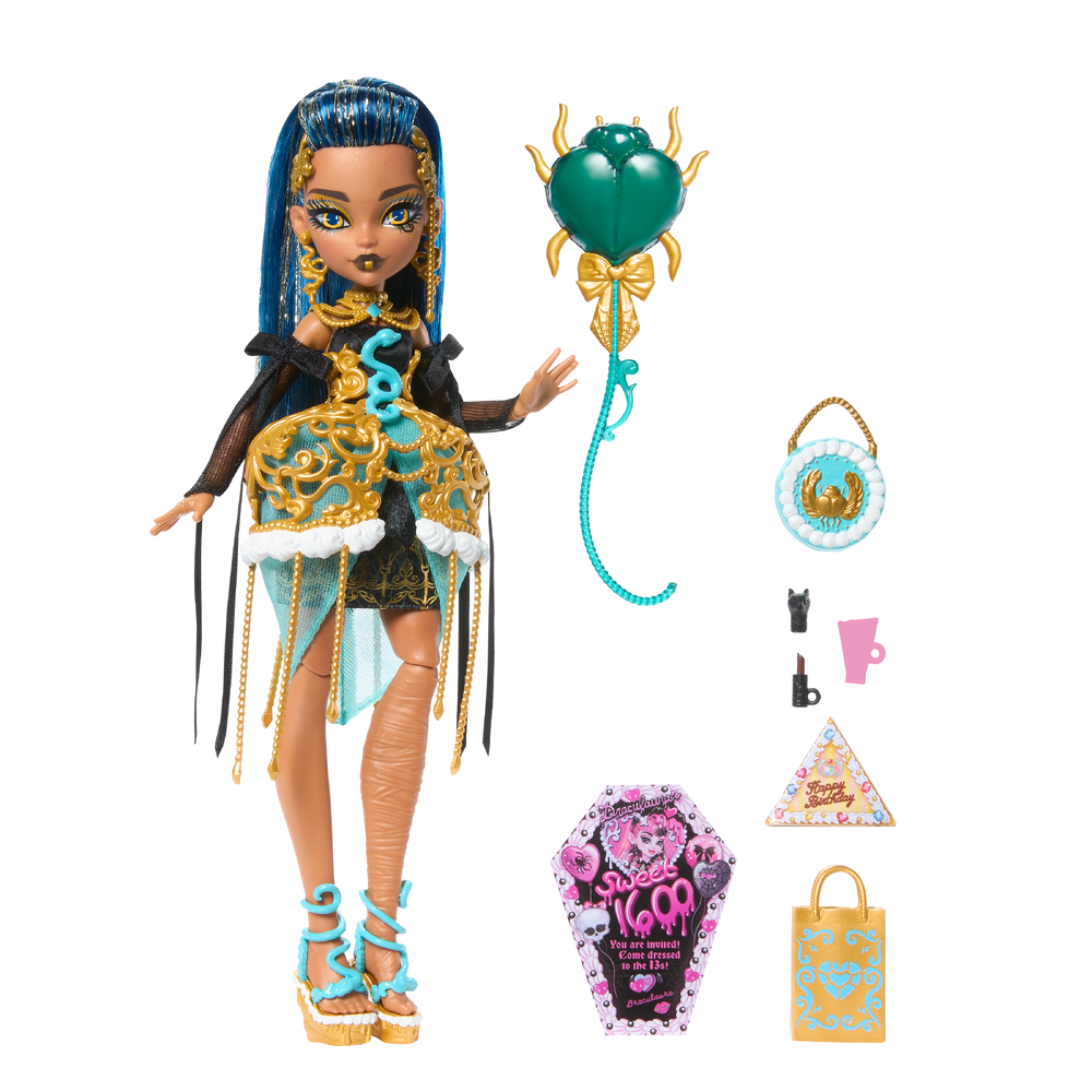 Кукла модельная Monster High Scary Sweet Birthday Cleo JBG76 JBG76 - фото 6