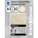 Масштабно-координатная бумага ErichKrause 20 лист.