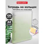 Тетрадь со сменным блоком Brauberg клетка 120 лист.