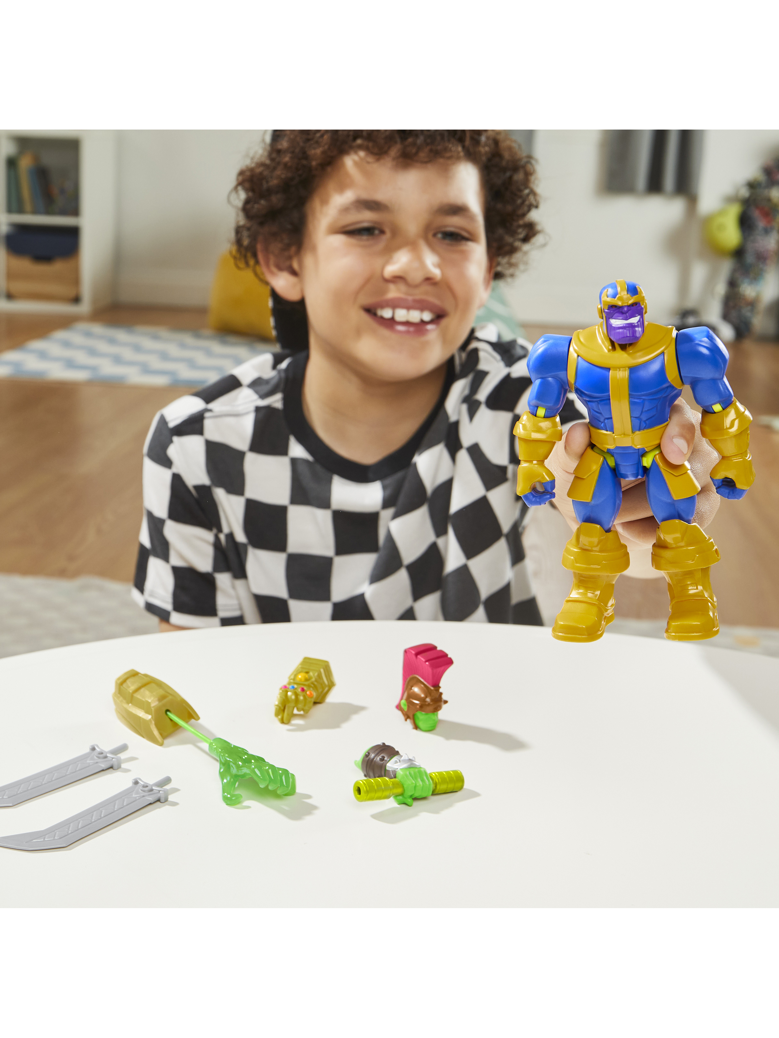 Фигурка Hasbro Делюкс MixMashers Thanos - фото 18