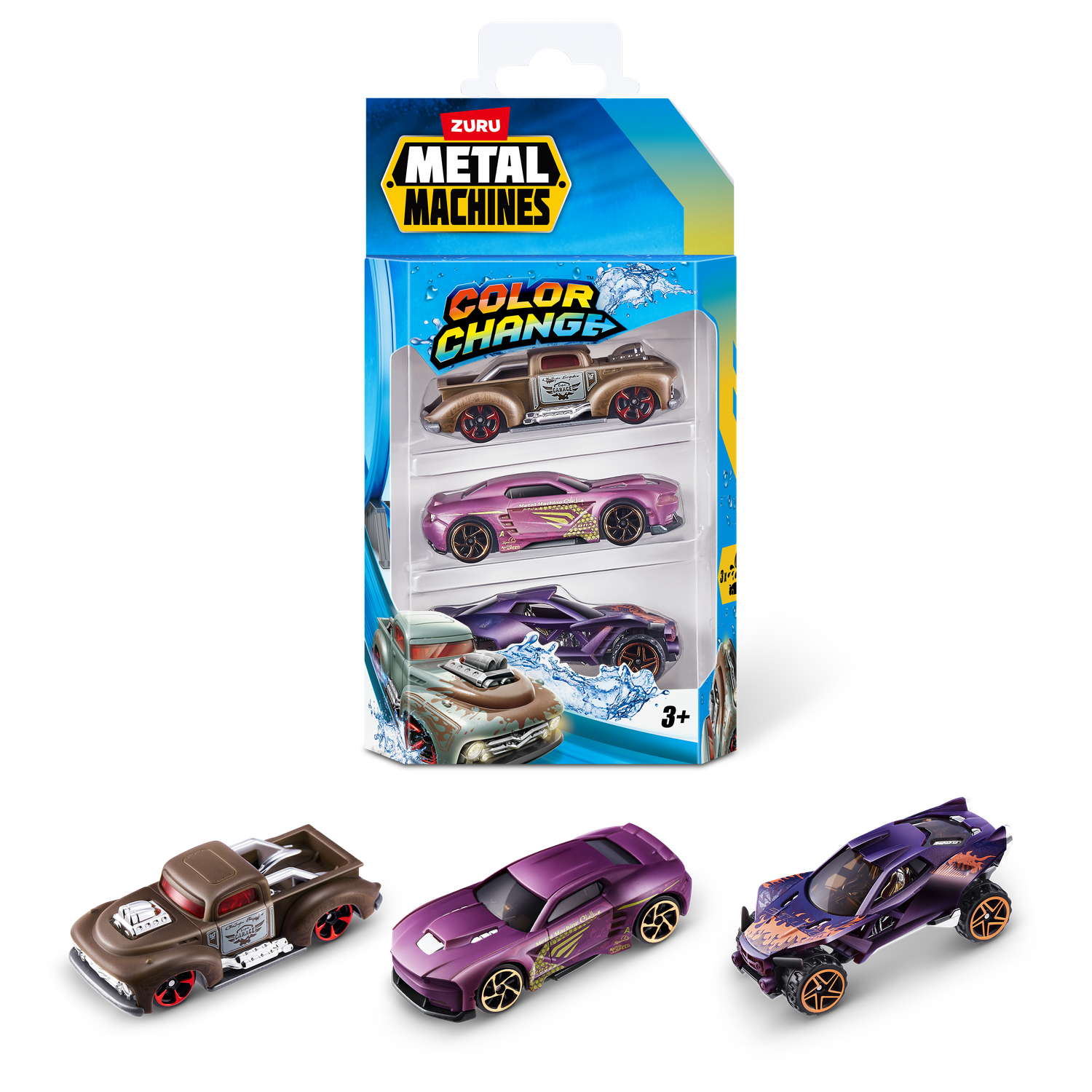 Автомобиль Metal Machines 3шт 1:64 в ассортименте 67101 - фото 12