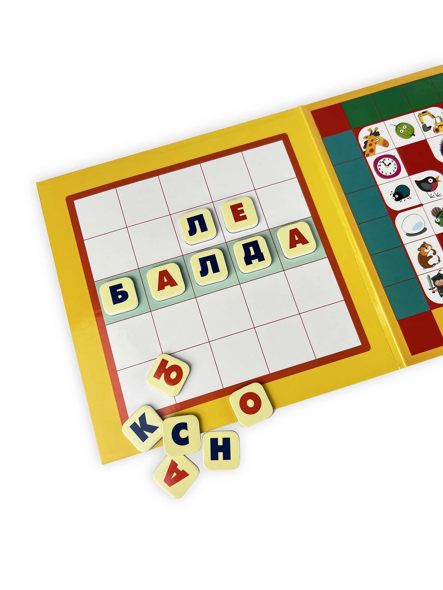 Настольная игра Дрофа-Медиа Эрудит. Буквы на магнитах 4346 - фото 8