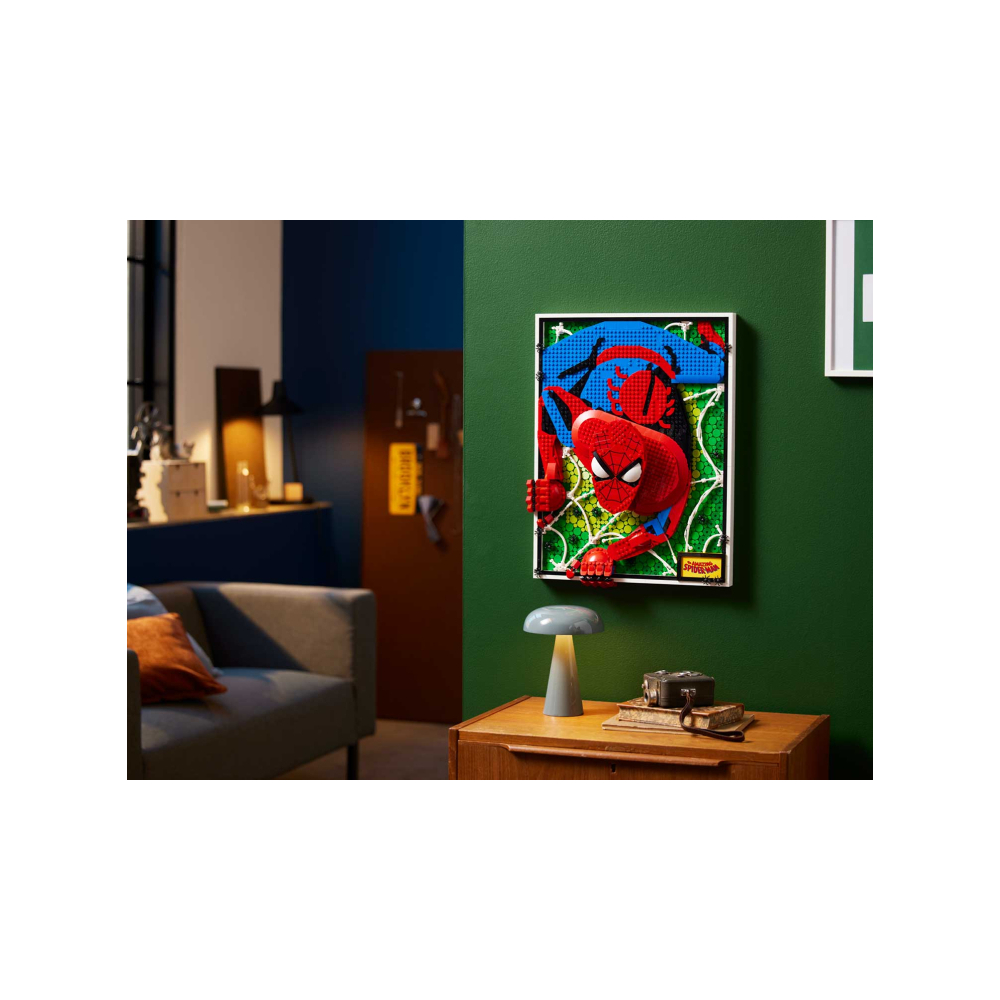 Конструктор LEGO Art Невероятный Человек-Паук 31209 857 дет. - фото 4