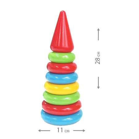 Игрушка Green Plast пирамидка