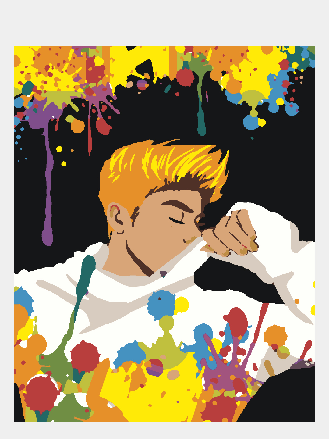 Картина по номерам Selfica Мысли - фото 1