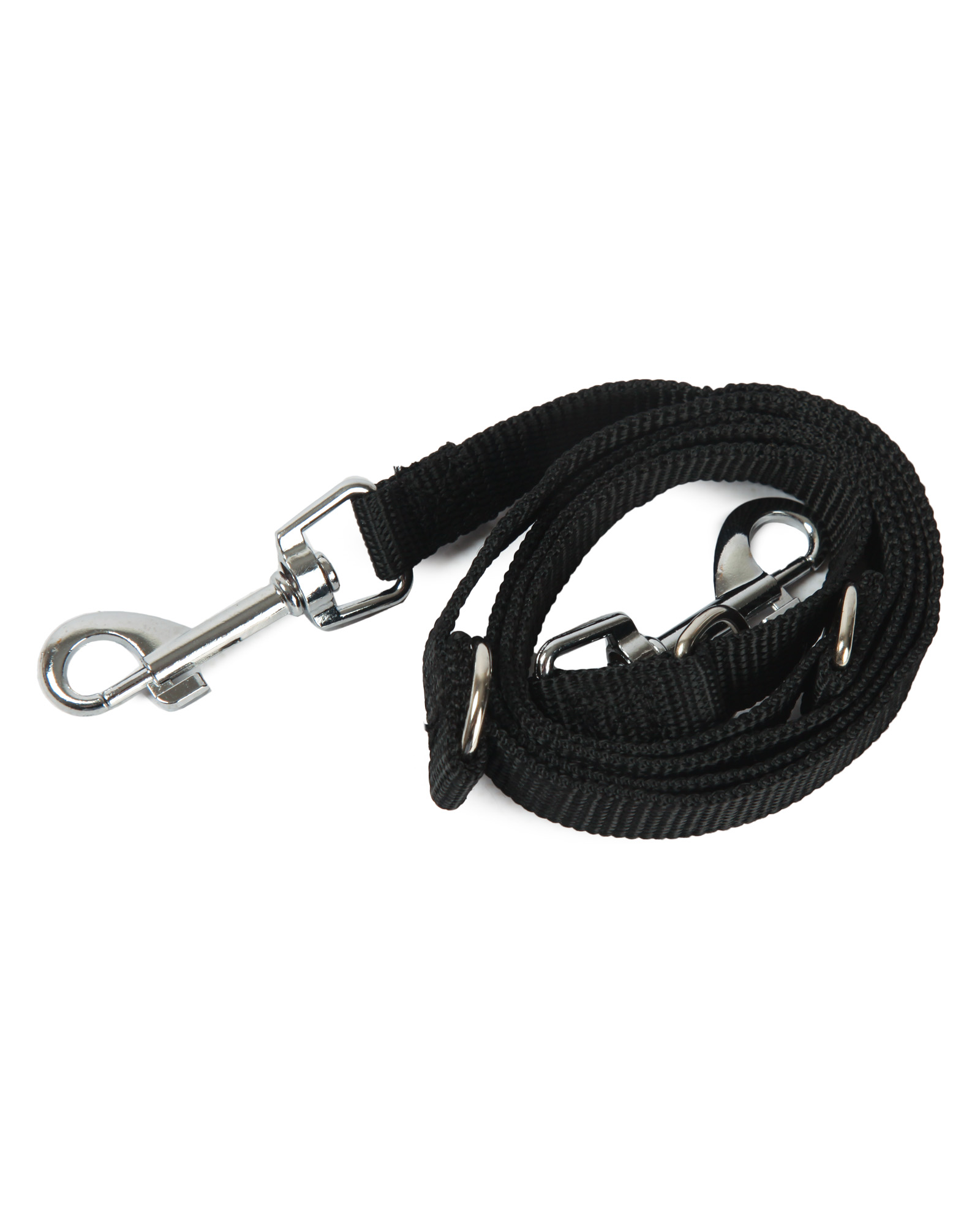 Шлейка с поводком для кошек Barbaks черная полиэстер - фото 3