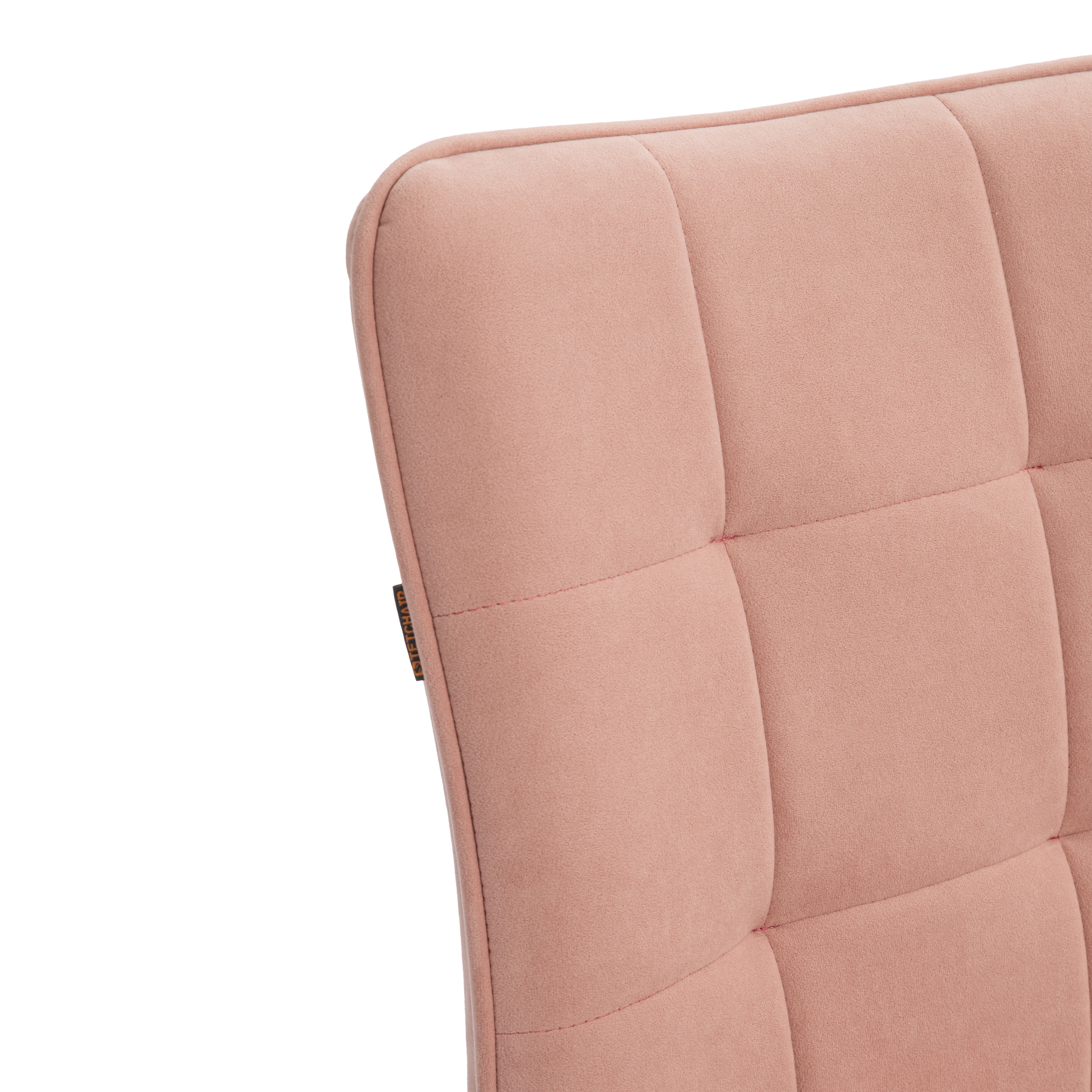 Компьютерное кресло TETCHAIR Ван велюр розовый - фото 10