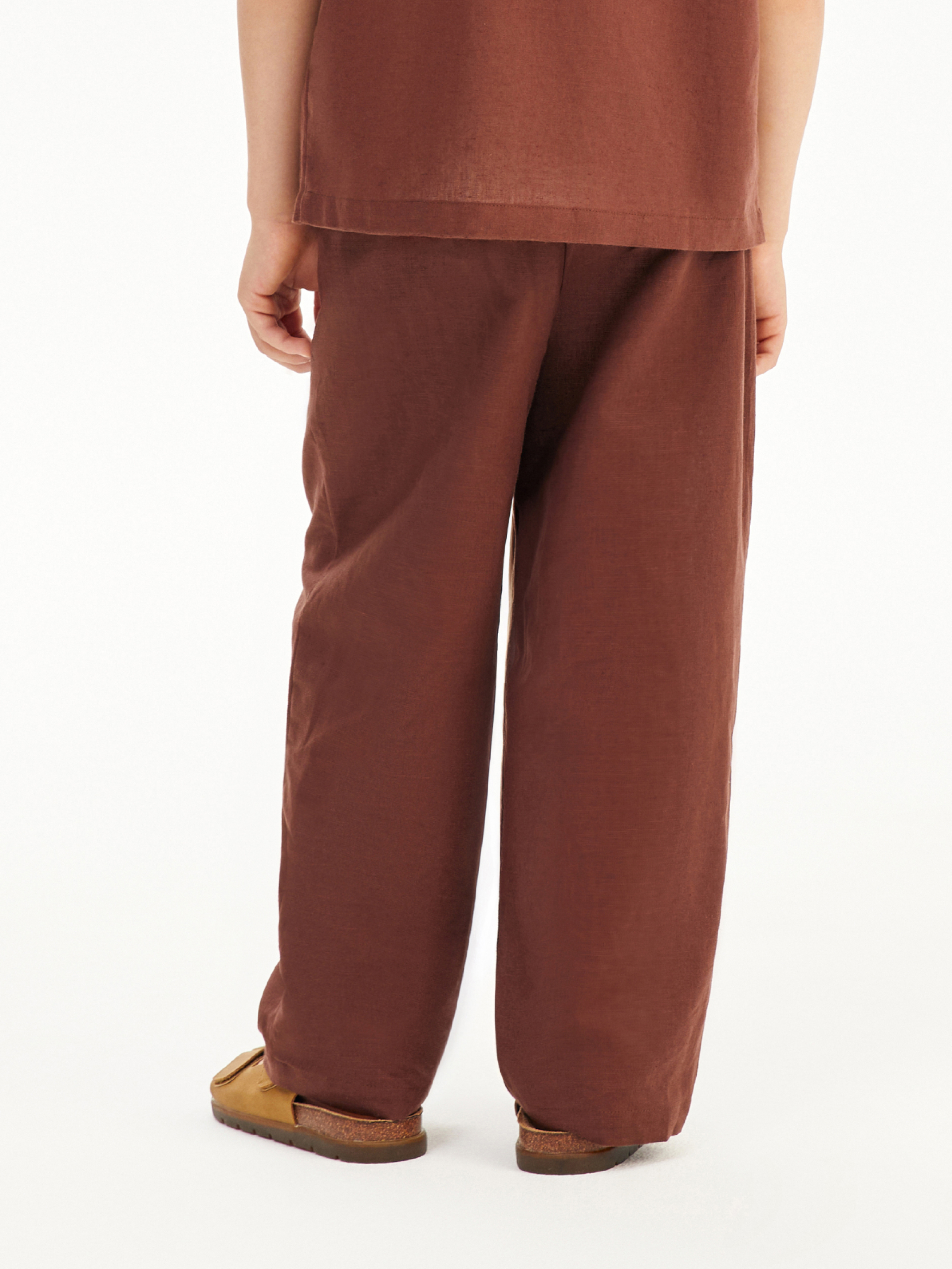 Брюки Junion 905310.TPNT0022-Chocolate-2 - фото 2