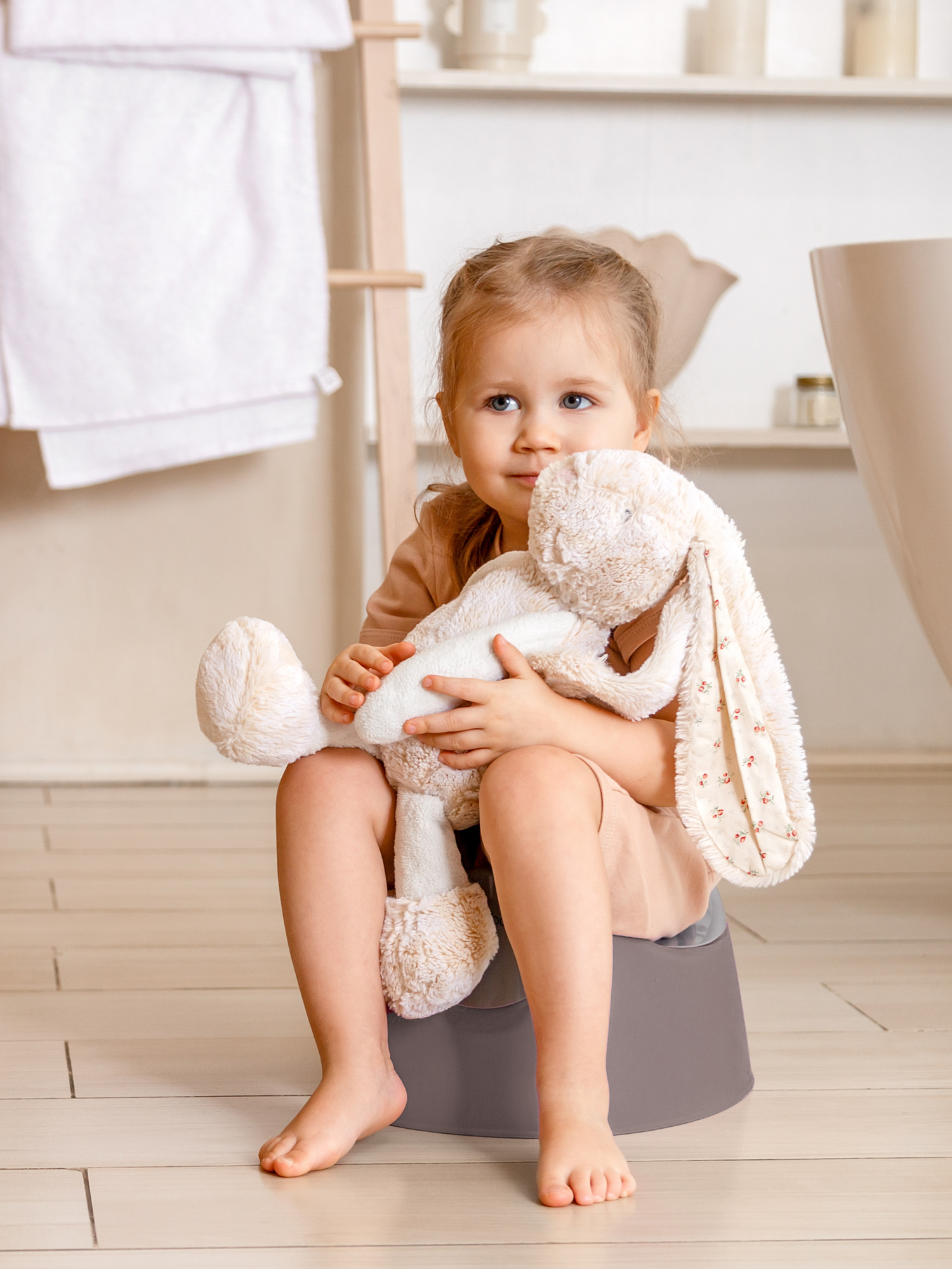 Горшок Amarobaby Bonny серый - фото 8