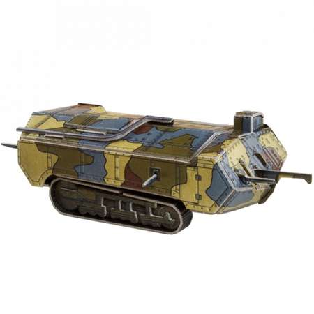 Сборная модель Умная бумага Бронетехника Танк Saint chamond 594
