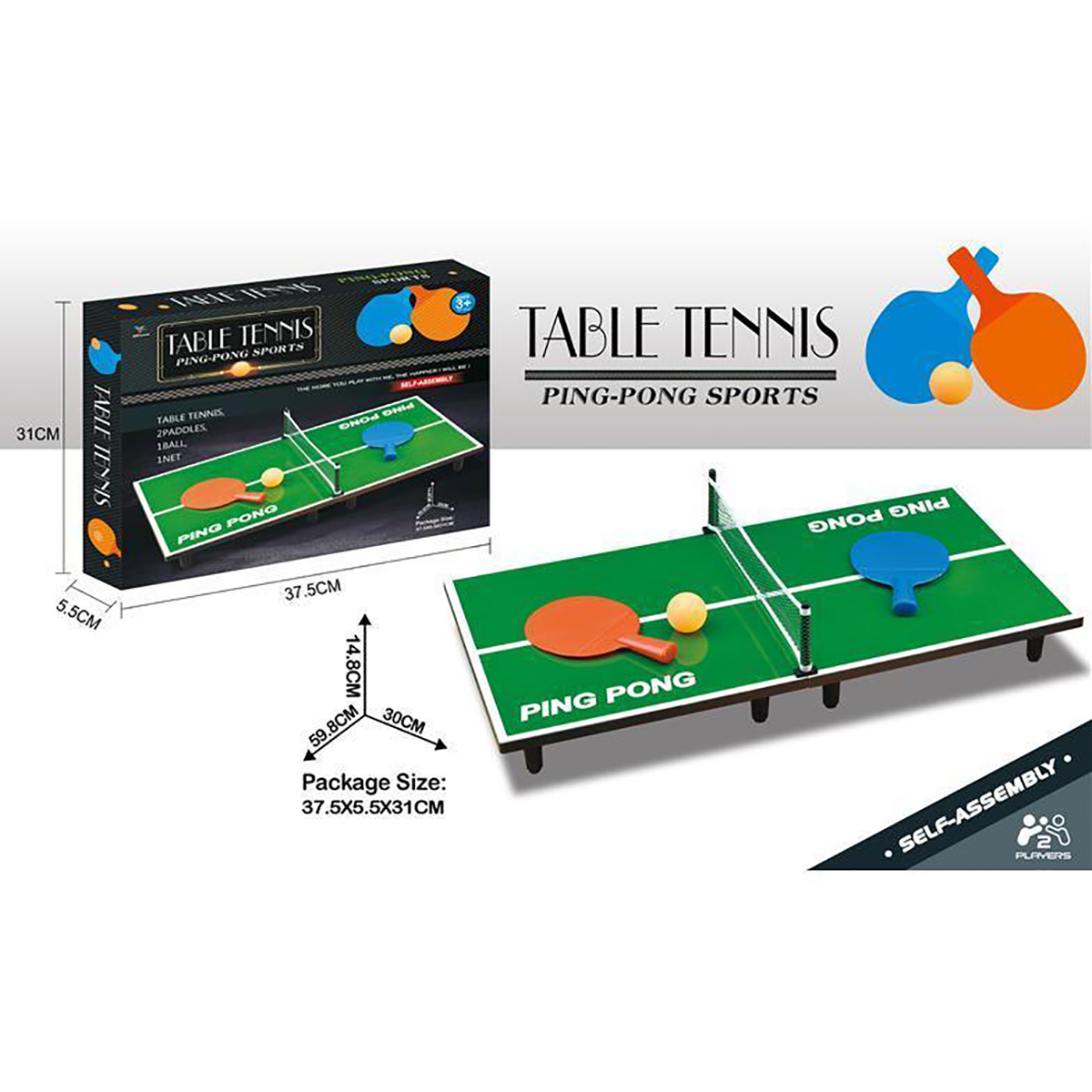 Настольная игра Veld Co теннис - фото 2