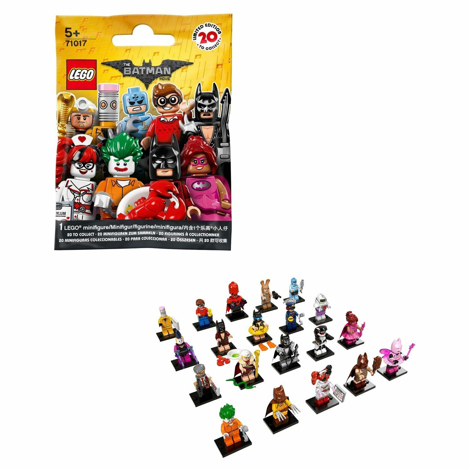 Конструктор LEGO Minifigures блочный в ассортименте - фото 1
