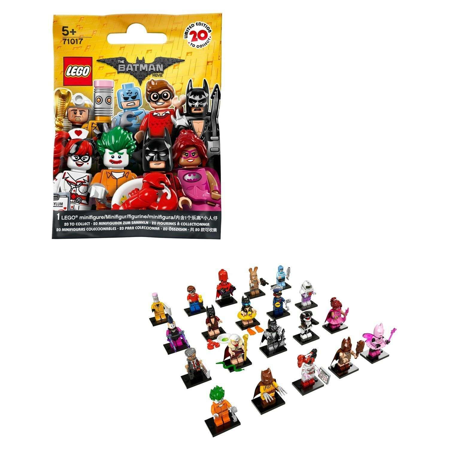 Конструктор LEGO Minifigures блочный в ассортименте - фото 1