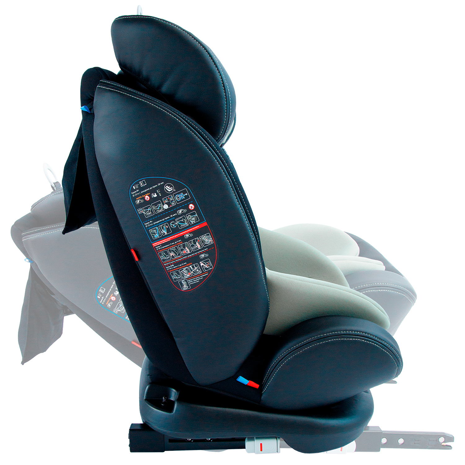 Автокресло Amarobaby Isofix 0+/1/2/3 (0-36 кг) - фото 5