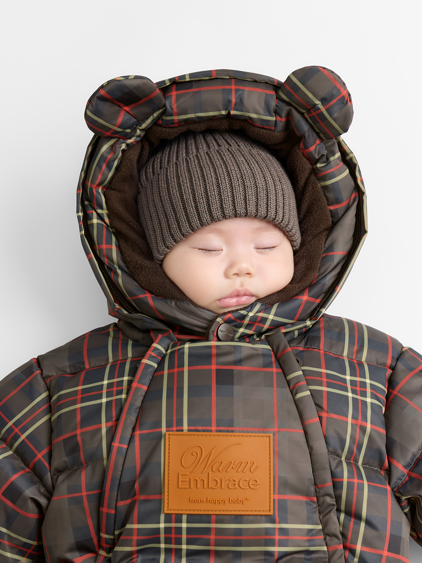 Комбинезон-трансформер Happy Baby 89144-0_dark chocolate (checkered) - фото 4