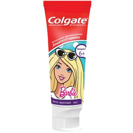 Зубная паста Colgate Barbie/Batman в ассортименте 75мл