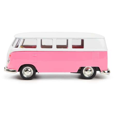 Автомобиль RMZ CITY Volkswagen Samba Bus розовый