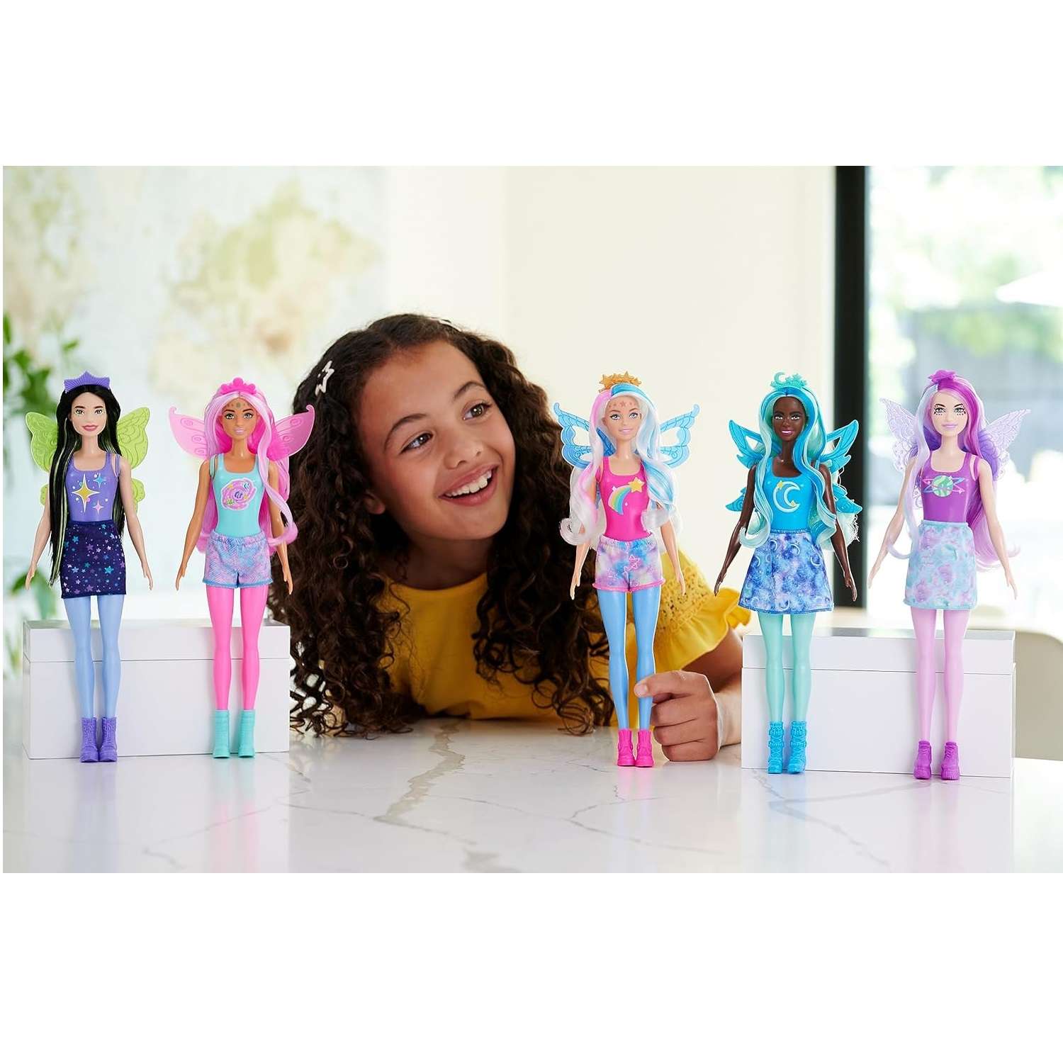 Кукла модельная Barbie Радужная галактика HJX61 - фото 5