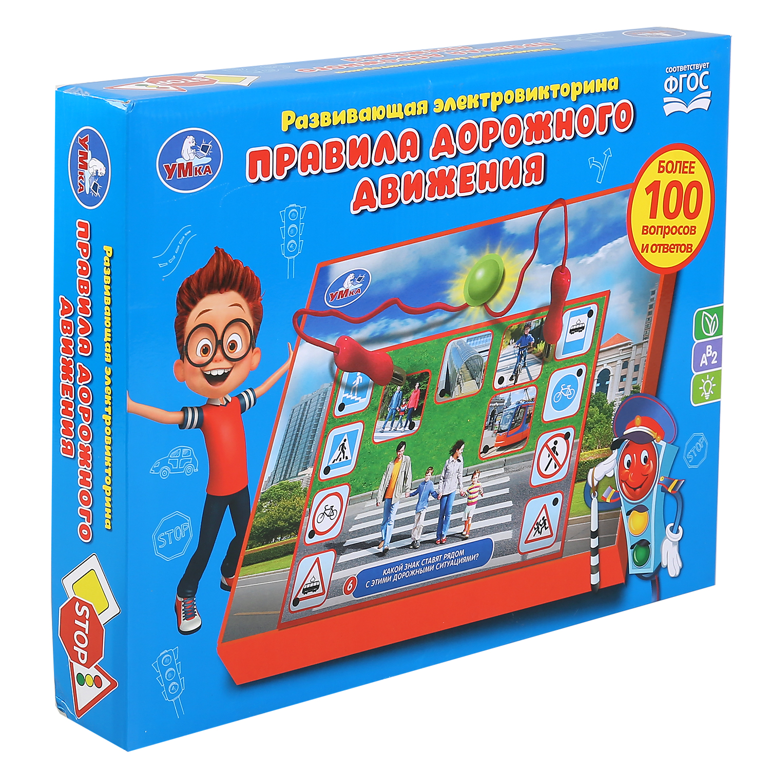 Настольная игра УМка Электровикторина - фото 5