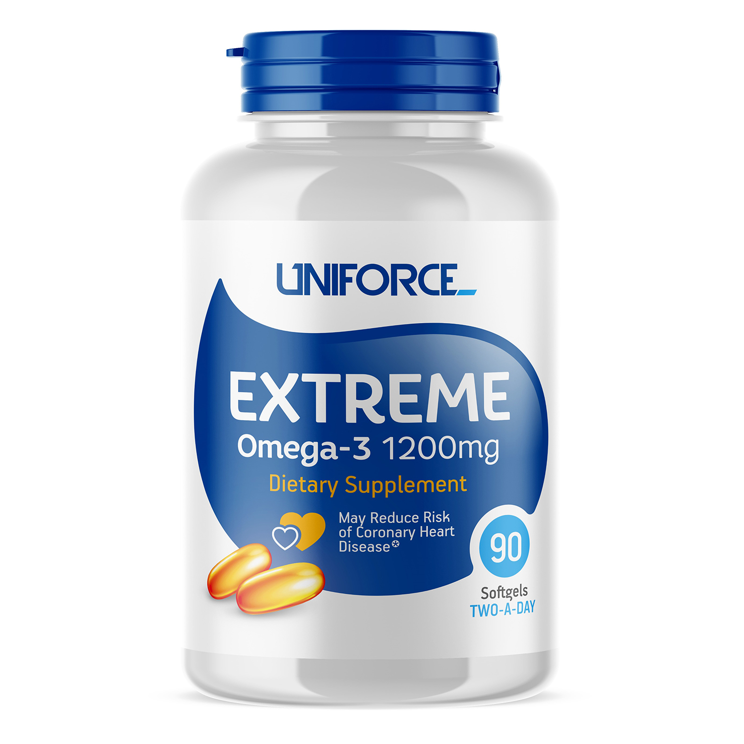 Биологически активная добавка Unoforce Extreme Omega 3 1200мг*90капсул - фото 1