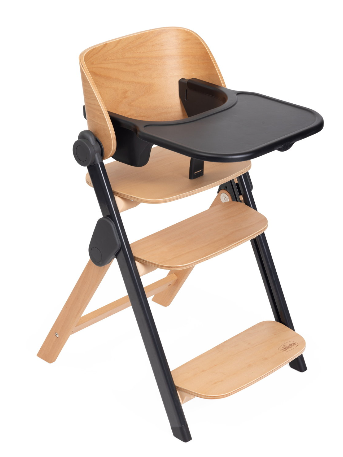 Стульчик для кормления Chicco Meraviglia Ebony черный - фото 1