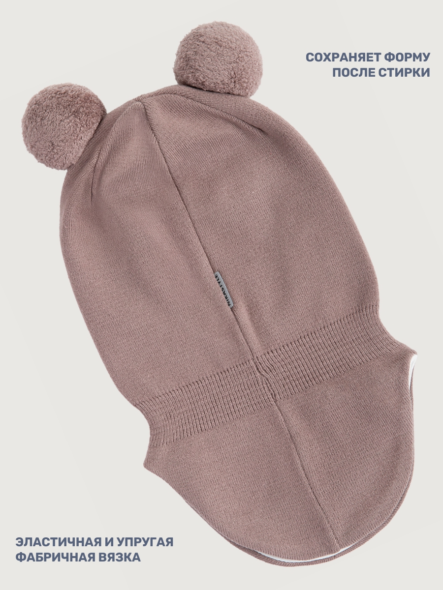 Шапка NIKASTYLE 10м10025 какао - фото 4