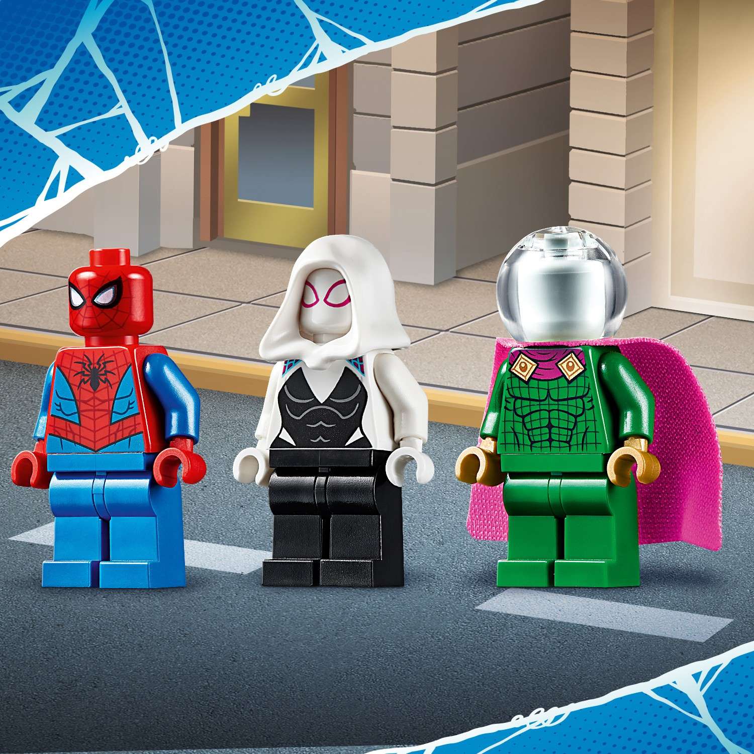 Конструктор LEGO Marvel Super Heroes Угрозы Мистерио блочный - фото 13