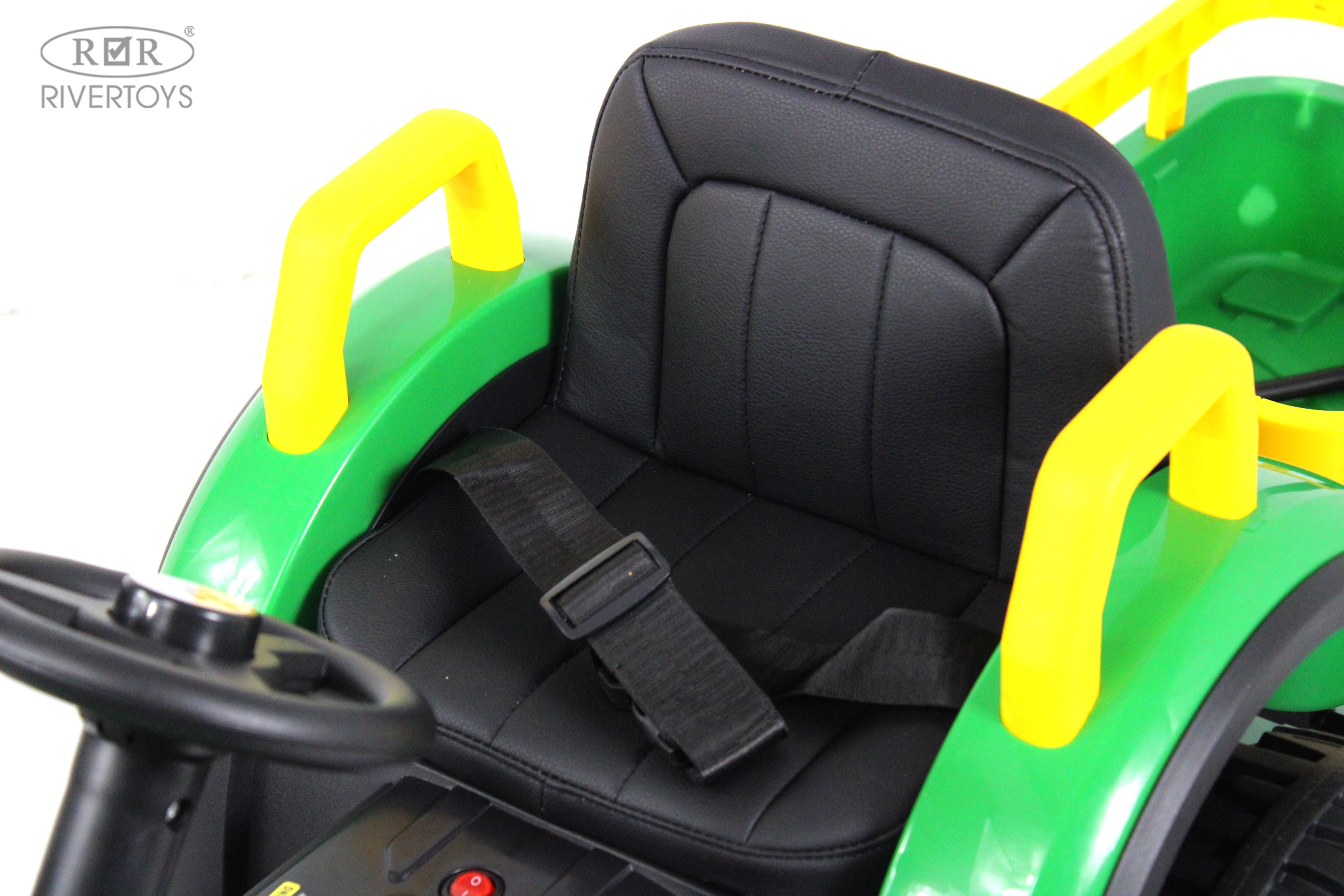 Электромобиль RIVERTOYS Z333VO-GREEN С пультом ДУ - фото 7