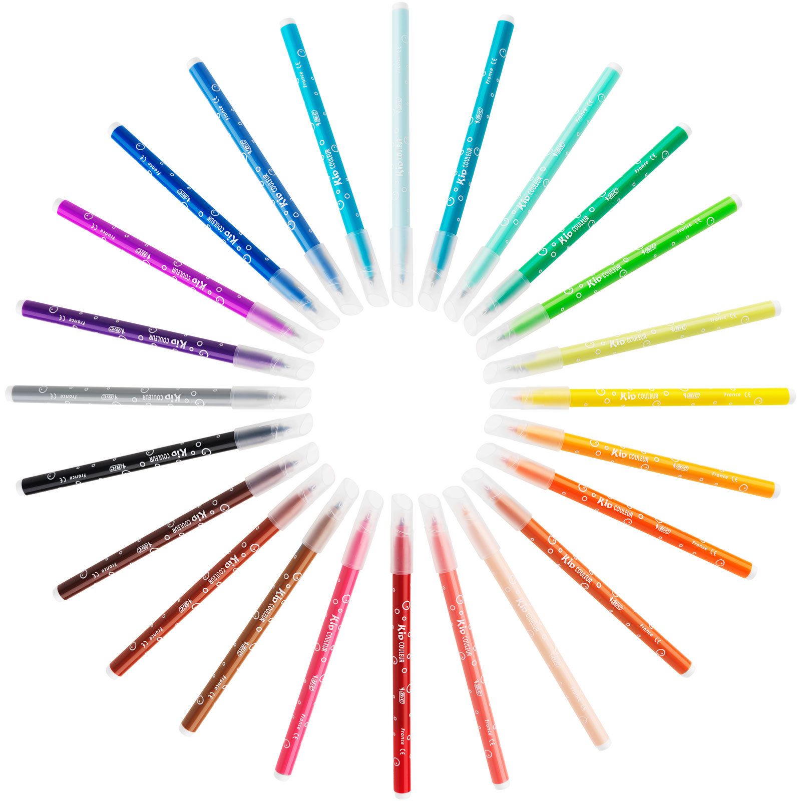 Фломастеры BIC Kids 24 цв. - фото 3