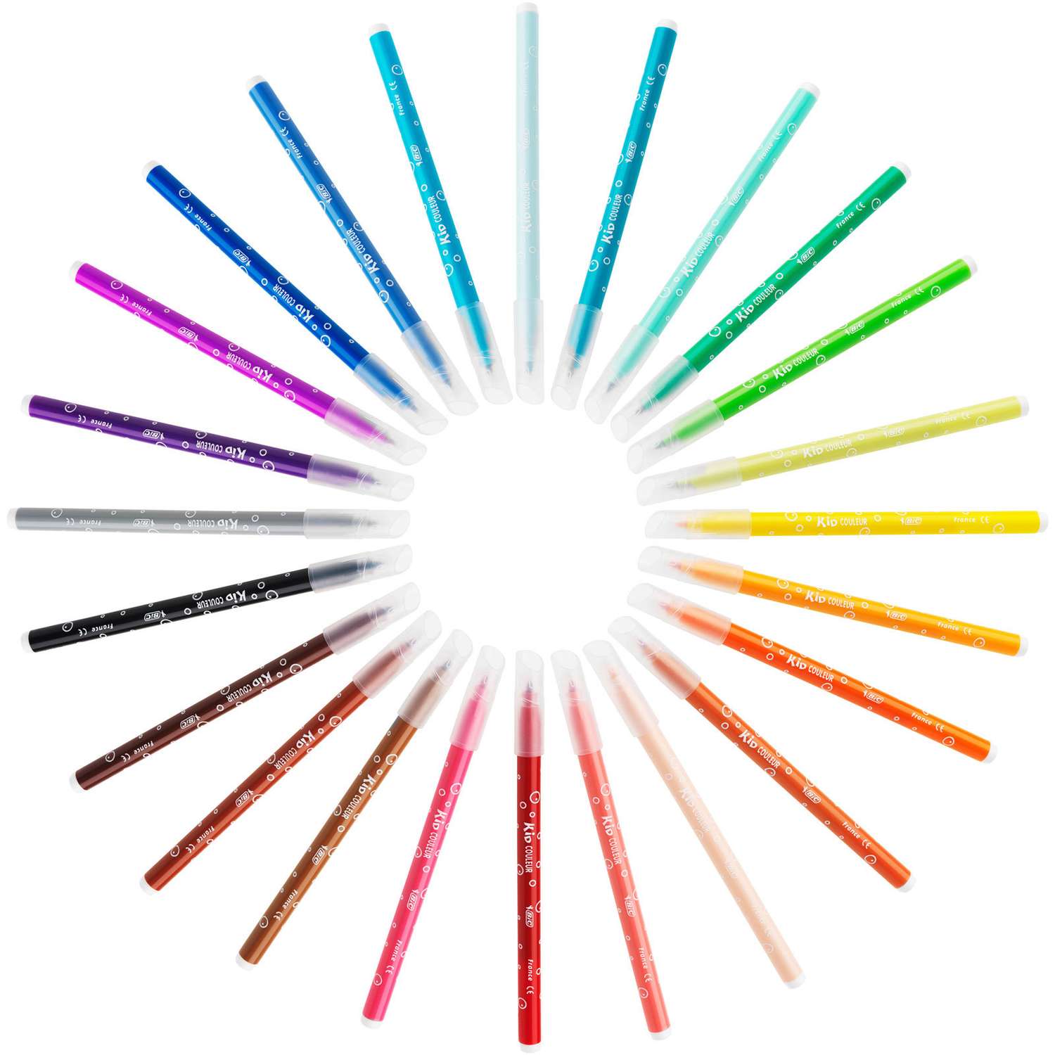 Фломастеры BIC Kids 24 цв. - фото 3