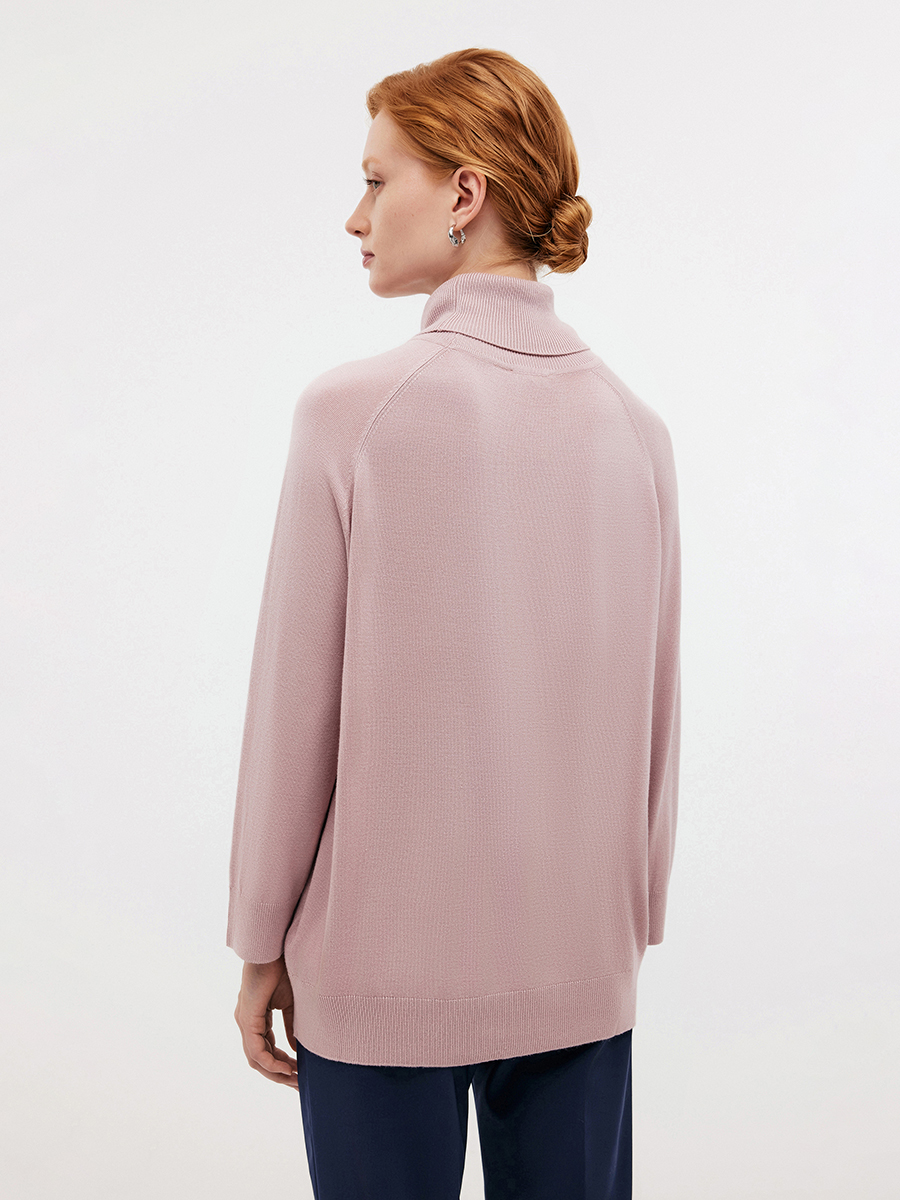 Водолазка Baon B2223701/DUSTY MAUVE - фото 3