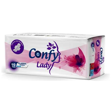 Прокладки гигиенические CONFY Lady Classic normal 10 шт