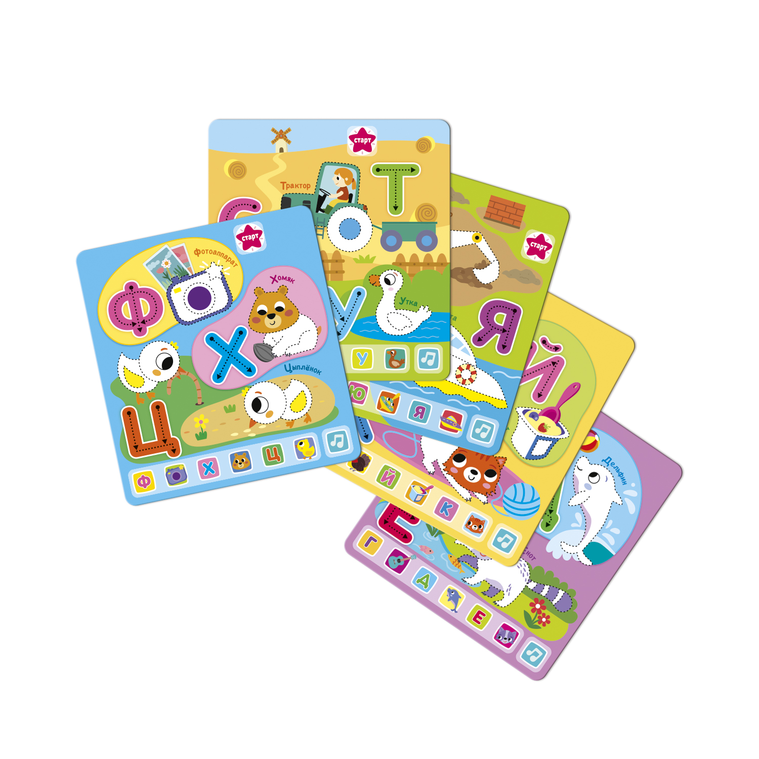 Планшет Азбукварик Азбука в картинках - фото 2