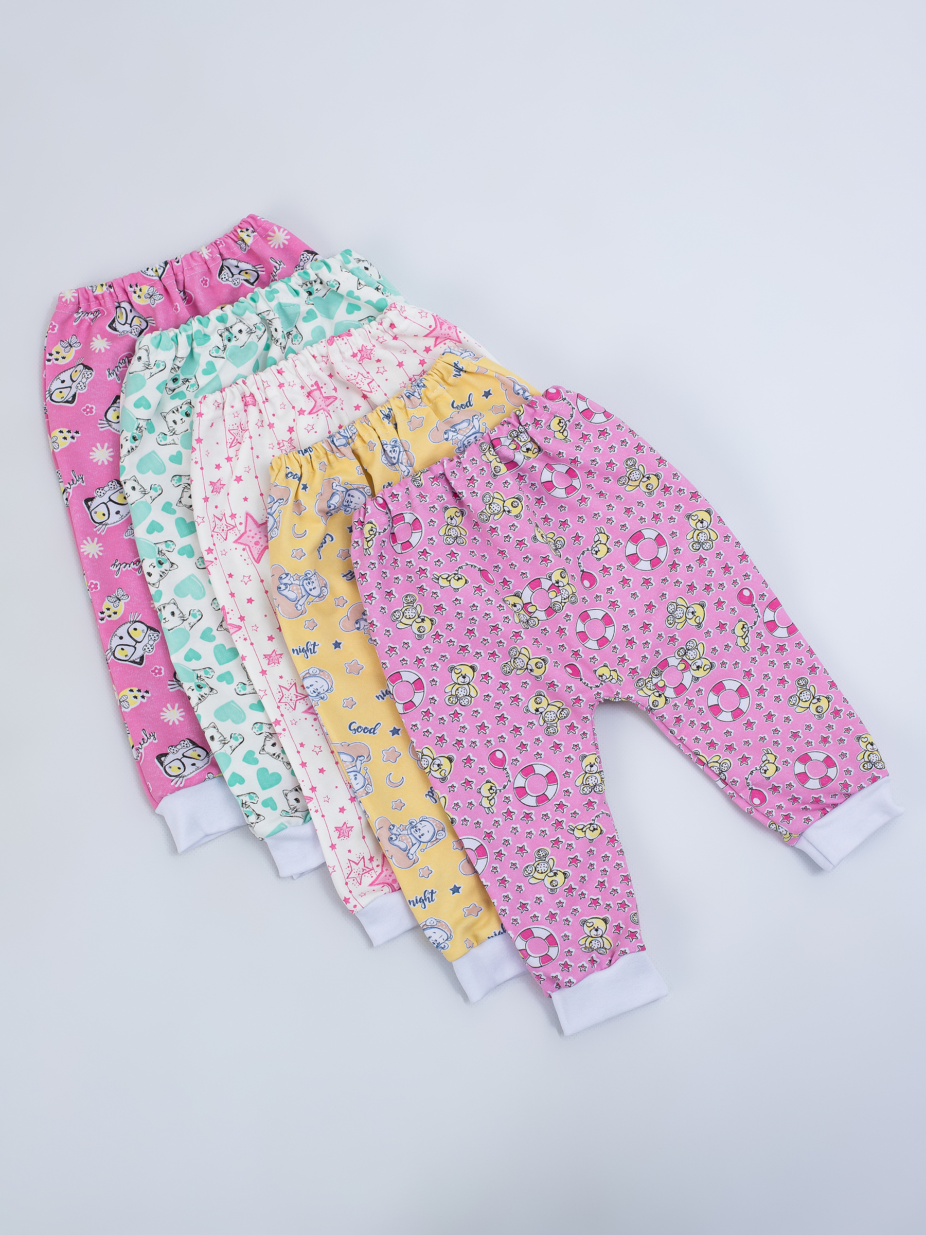Брюки 5 шт IVANOVO KIDS ПМ-002длядевочек - фото 2