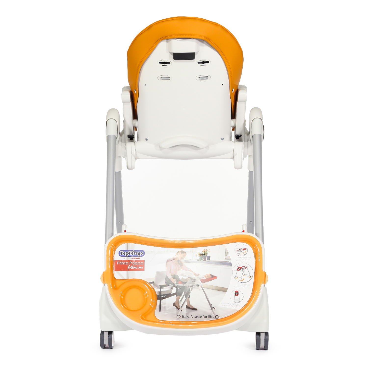 Стульчик для кормления Peg-Perego Prima Pappa Follow Me классический - фото 20