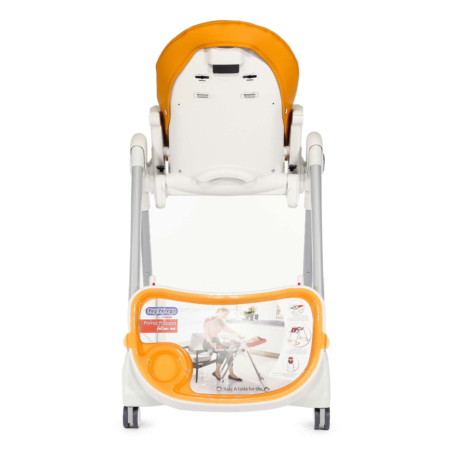 Стульчик для кормления Peg-Perego Prima Pappa Follow Me классический - фото 20