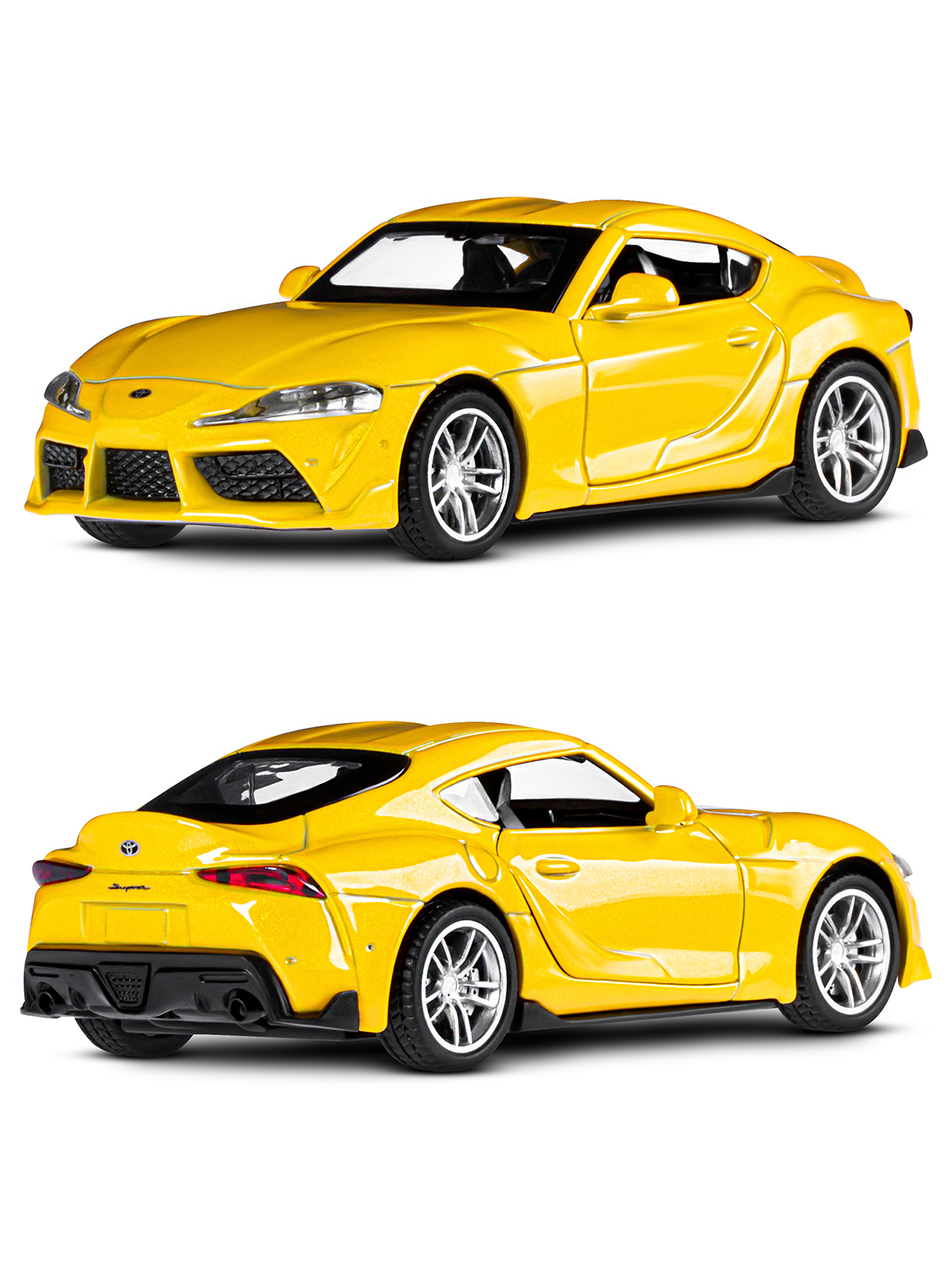 Автомобиль АВТОпанорама Toyota GR Supra 1:38 JB1251584 - фото 6