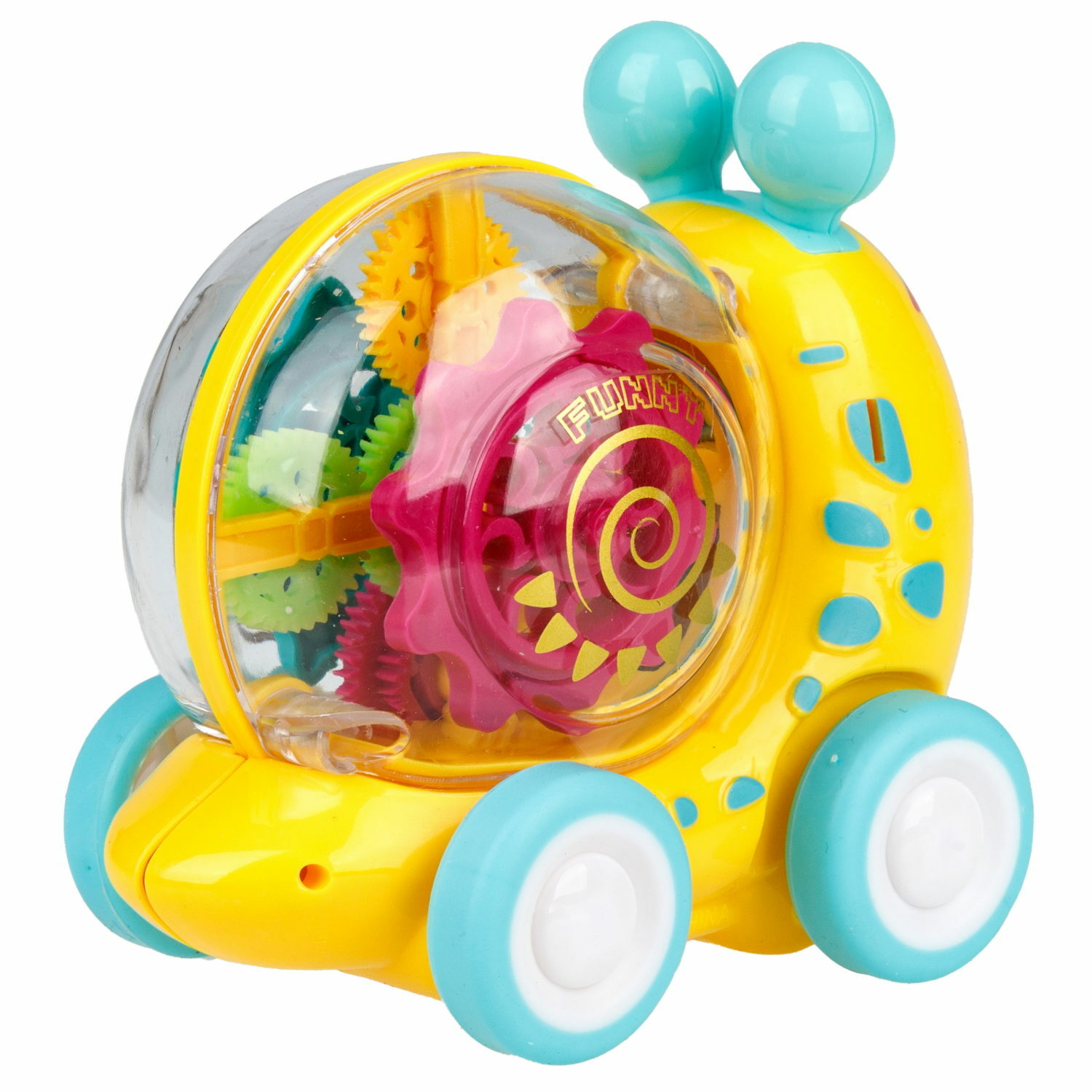 Игрушка 1TOY каталка Улитка - фото 3