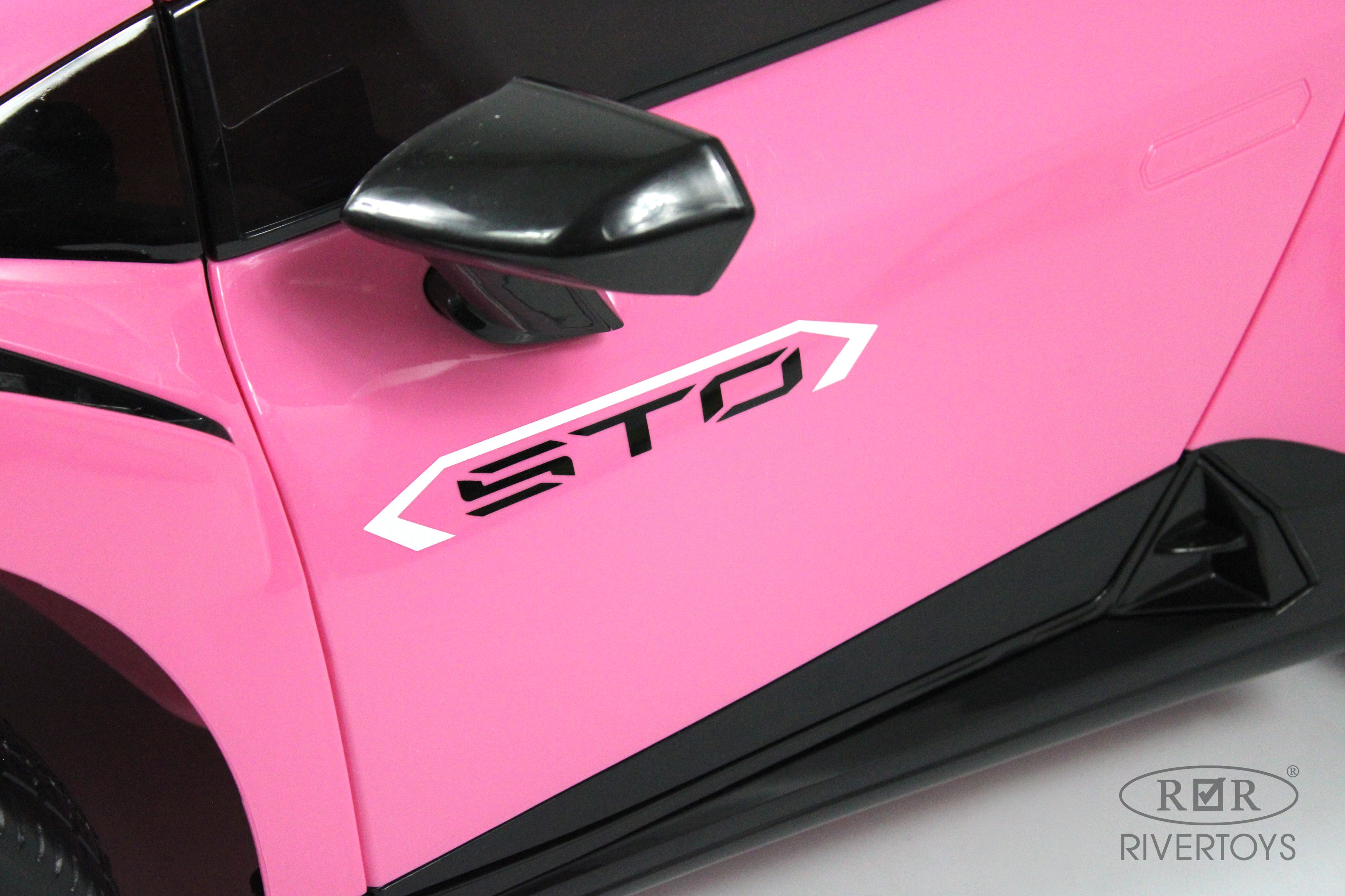 Электромобиль RIVERTOYS Lamborghini E888EE-PINK С пультом ДУ - фото 12