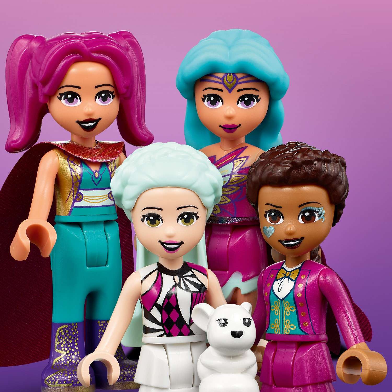 Конструктор LEGO Friends Американские горки блочный - фото 9