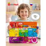 Игрушка Alatoys бизиборд СЕМИЦВЕТИК сортер Монтессори