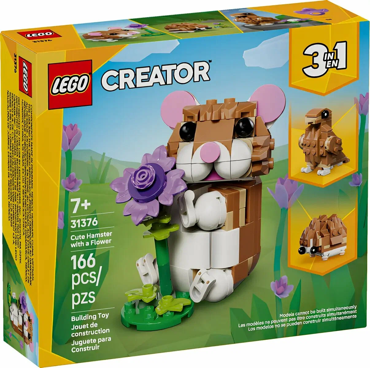 Конструктор LEGO Creator Милый хомячок 31376 166 дет. - фото 3