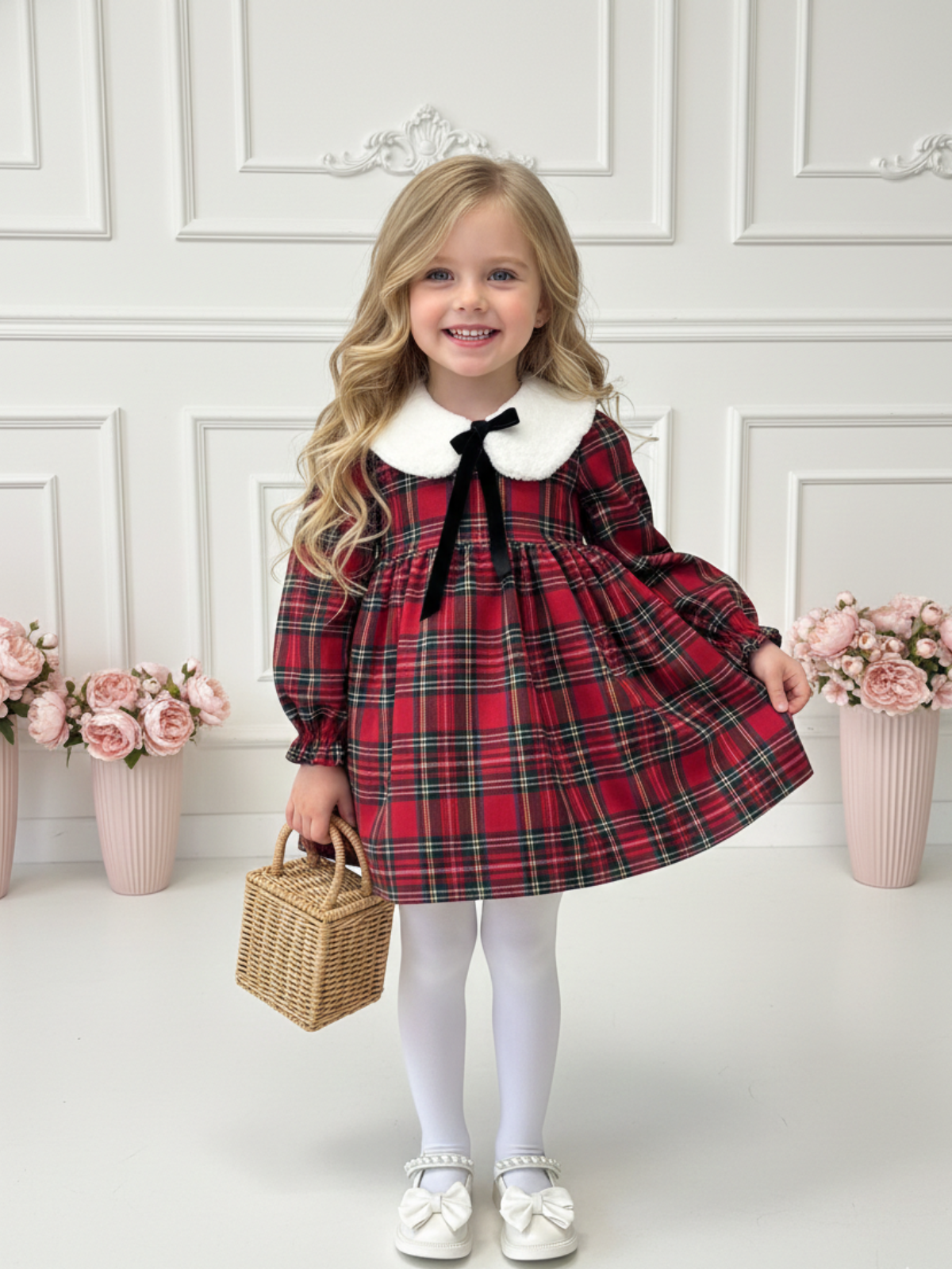 Платье Minilik Платье.Барыня.Клетка - фото 1